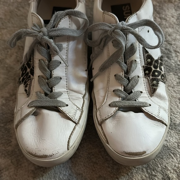 Golden Goose Superstar Sequin Cheetah Sneakers 38 - Picture 8 of 9